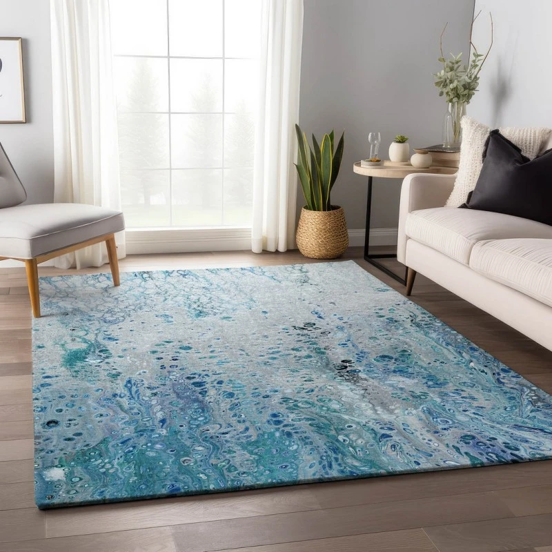 Addison Mayfield Blue AMF63 8ft. x 10ft. Rect. Rug