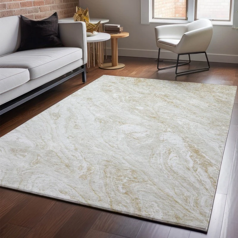 Addison Mayfield Ivory AMF640 - 8ft. Round Rug