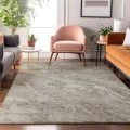 Addison Mayfield Brown AMF640 - 8ft. Round Rug