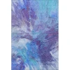 Addison Mayfield Blue AMF641 - 8ft. Round Rug