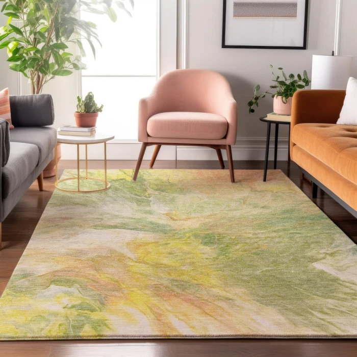 Addison Mayfield Green AMF641 8ft. x 10ft. Rect. Rug