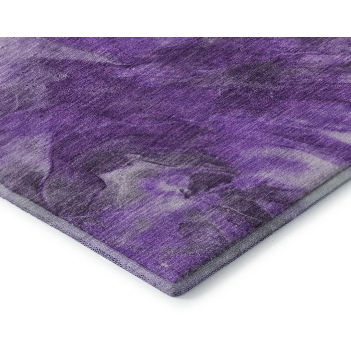 Addison Mayfield Purple AMF641 - 8ft. Round Rug