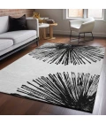 Addison Mayfield Black AMF642 2ft. 3in. x 7ft. 6in. Rect. Rug