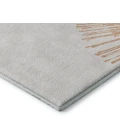 Addison Mayfield Orange AMF642 - 8ft. Round Rug