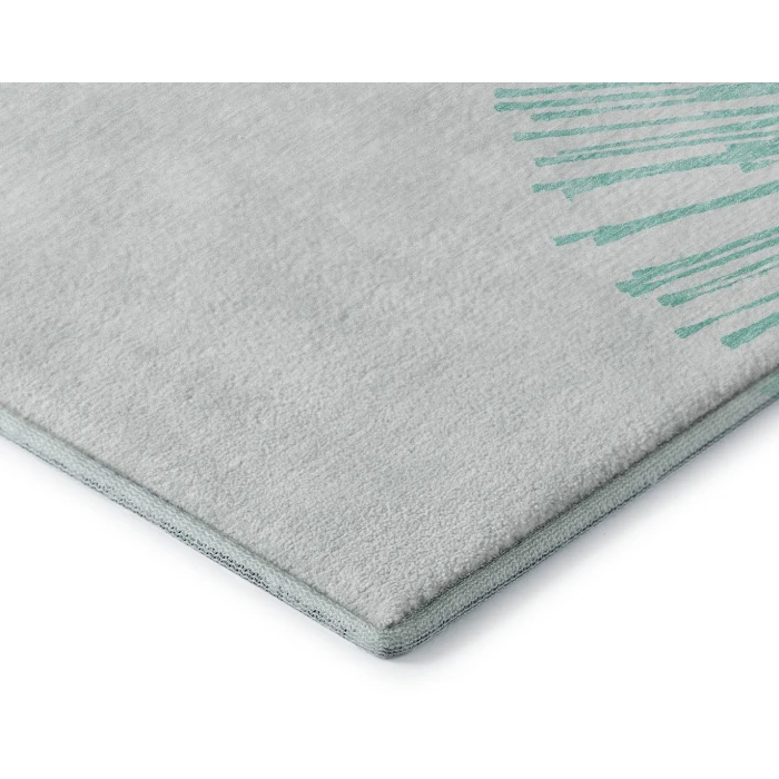 Addison Mayfield Teal AMF642 5ft. x 7ft. 6in. Rect. Rug