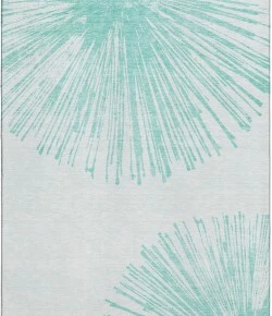 Addison Mayfield Teal AMF642 8ft. x 10ft. Rect. Rug