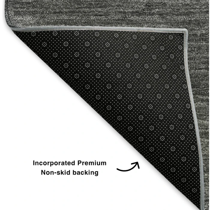 Addison Mayfield Gray AMF643 - 8ft. Round Rug