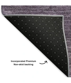 Addison Mayfield Purple AMF643 - 8ft. Round Rug