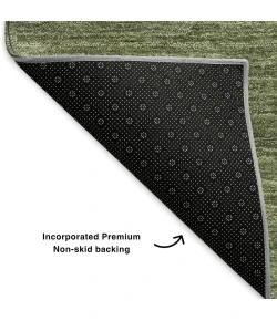 Addison Mayfield Green AMF643 - 8ft. Round Rug