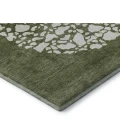 Addison Mayfield Green AMF643 2ft. 3in. x 7ft. 6in. Rect. Rug