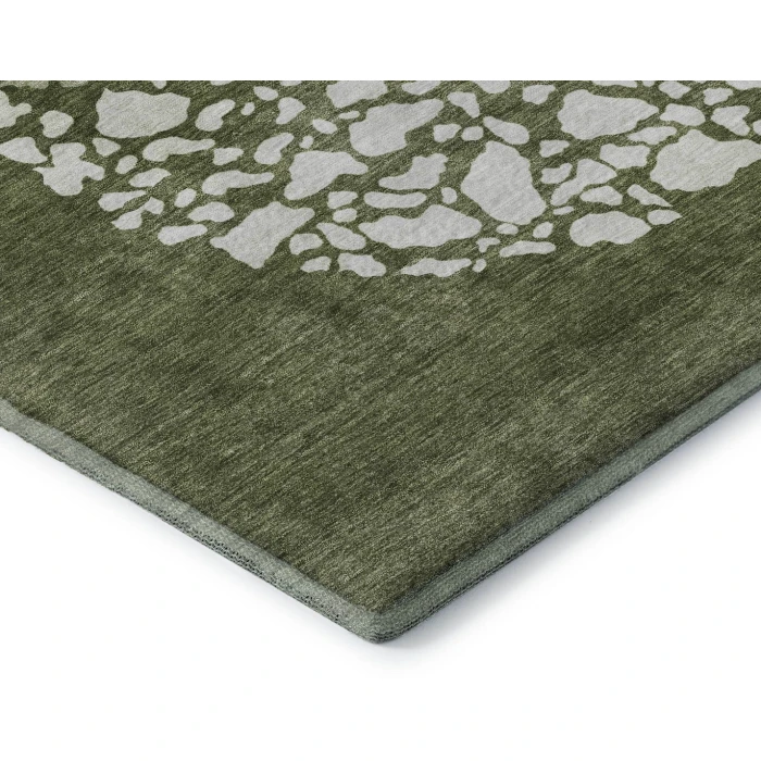 Addison Mayfield Green AMF643 2ft. 3in. x 7ft. 6in. Rect. Rug