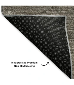 Addison Mayfield Brown AMF643 - 8ft. Round Rug
