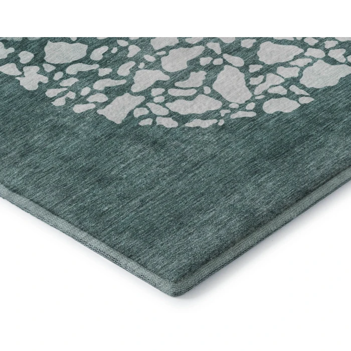 Addison Mayfield Teal AMF643 2ft. 3in. x 7ft. 6in. Rect. Rug