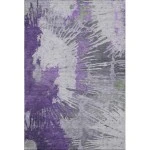 Addison Mayfield Purple AMF645 8ft. x 10ft. Rect. Rug