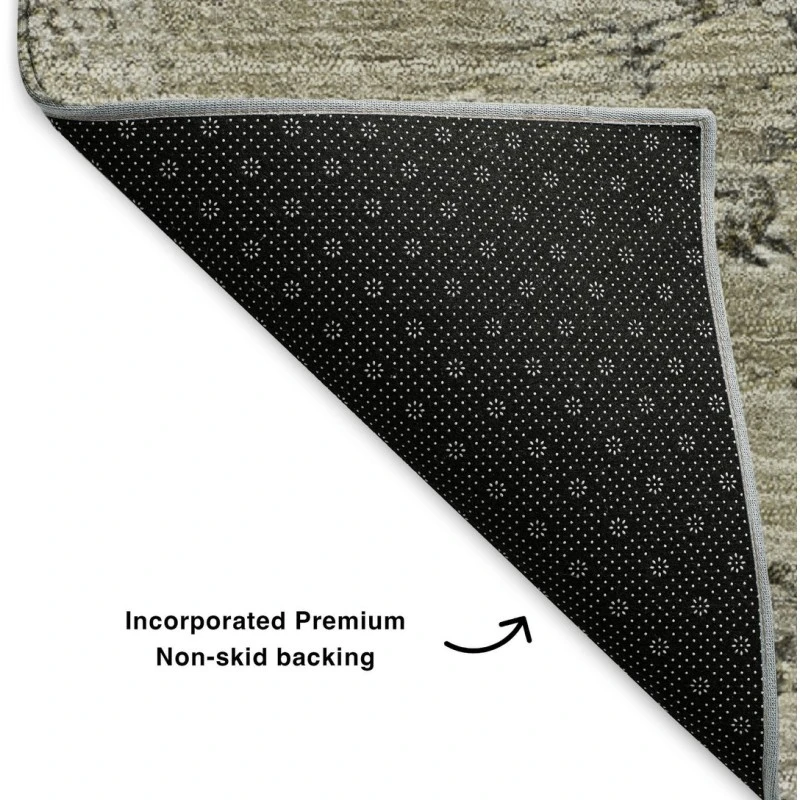 Addison Mayfield Brown AMF646 - 8ft. Round Rug