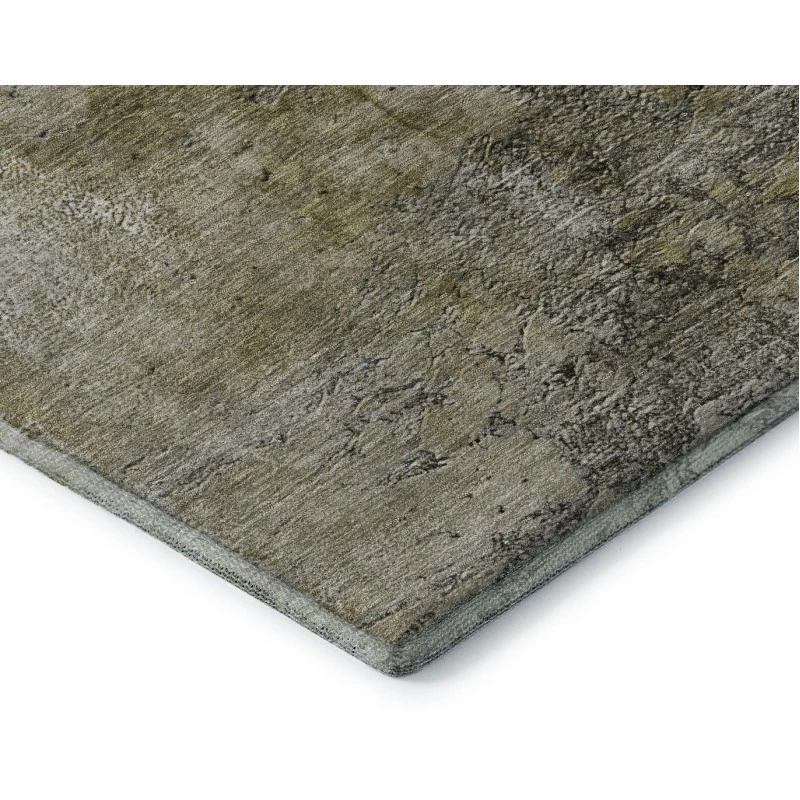 Addison Mayfield Brown AMF646 - 8ft. Round Rug
