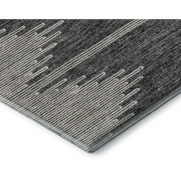 Addison Mayfield Gray AMF647 - 8ft. Round Rug