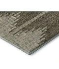 Addison Mayfield Brown AMF647 - 8ft. Round Rug