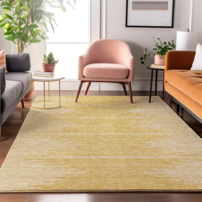 Addison Mayfield Gold AMF647 9ft. x 12ft. Rect. Rug