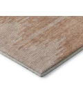 Addison Mayfield Orange AMF647 - 8ft. Round Rug