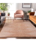 Addison Mayfield Orange AMF647 - 8ft. Round Rug