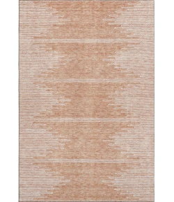 Addison Mayfield Orange AMF647 - 8ft. Round Rug