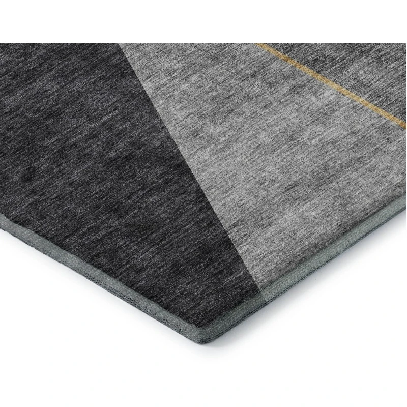 Addison Mayfield Gray AMF648 - 8ft. Round Rug
