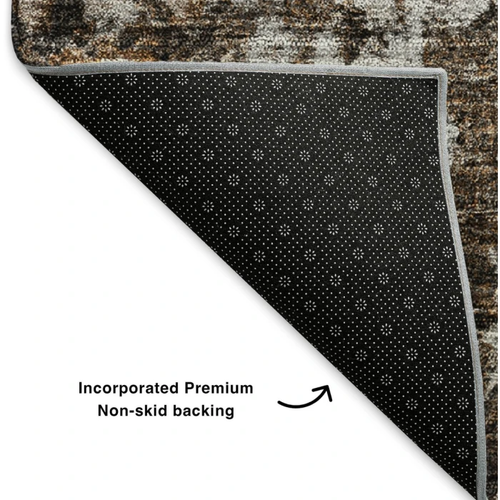 Addison Mayfield Brown AMF651 8ft. x 10ft. Rect. Rug