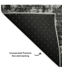 Addison Mayfield Gray AMF651 - 8ft. Round Rug
