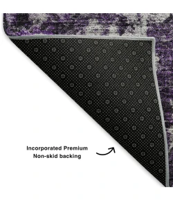 Addison Mayfield Purple AMF651 9ft. x 12ft. Rect. Rug
