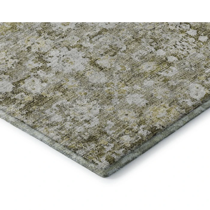 Addison Mayfield Brown AMF651 - 8ft. Round Rug