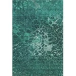 Addison Mayfield Teal AMF652 - 8ft. Round Rug