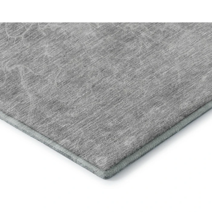 Addison Mayfield Gray AMF653 - 8ft. Round Rug