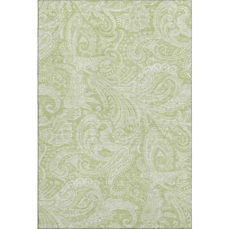 Addison Mayfield Green AMF654 - 8ft. Round Rug
