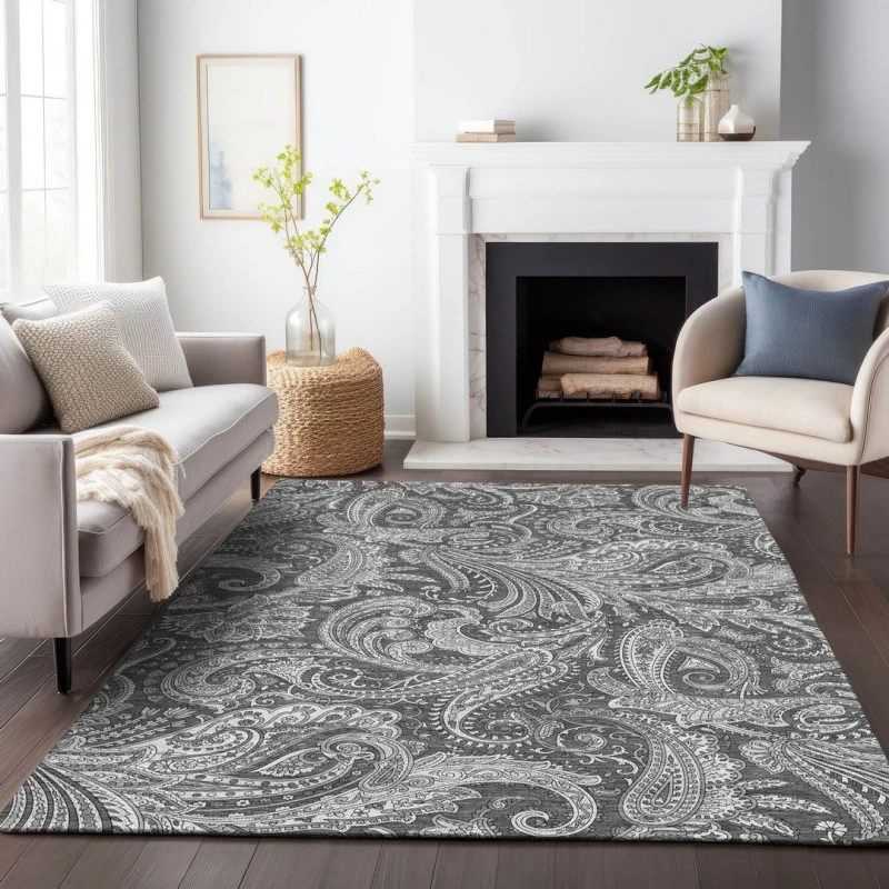 Addison Mayfield Gray AMF654 5ft. x 7ft. 6in. Rect. Rug