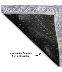 Addison Mayfield Purple AMF654 9ft. x 12ft. Rect. Rug