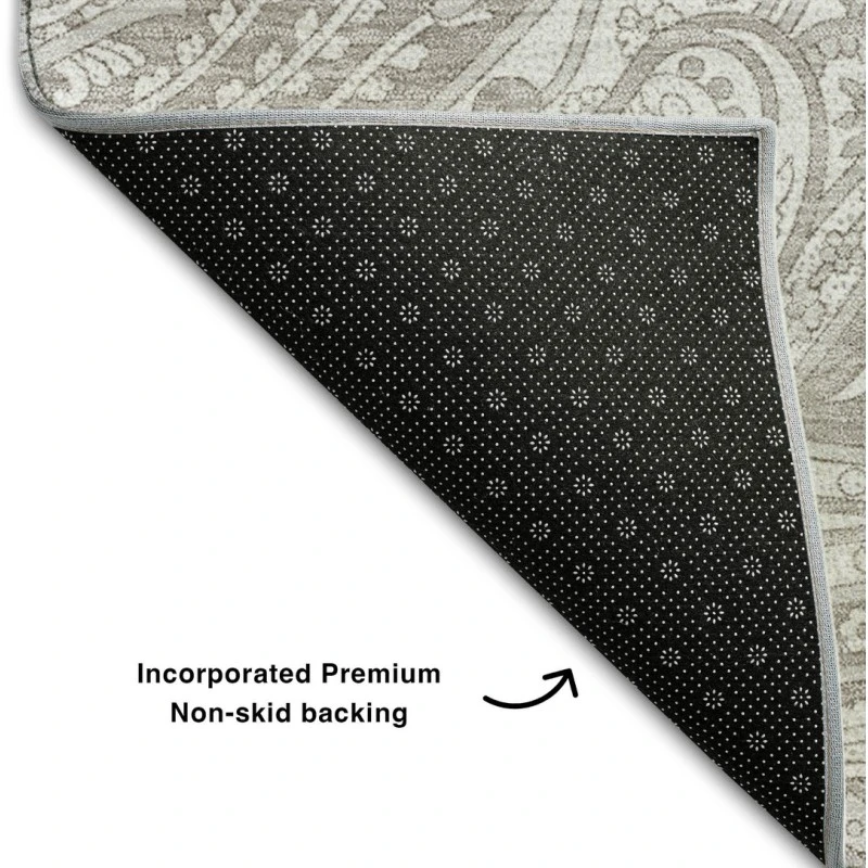 Addison Mayfield Brown AMF654 - 8ft. Round Rug