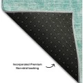 Addison Mayfield Teal AMF656 - 8ft. Round Rug
