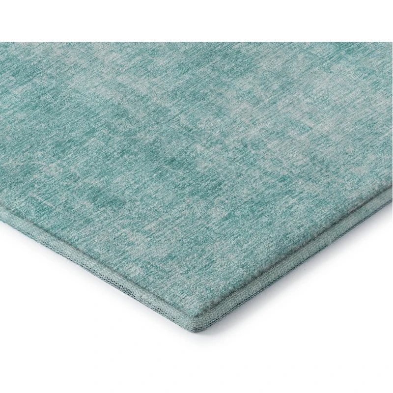 Addison Mayfield Teal AMF656 - 8ft. Round Rug