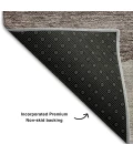 Addison Mayfield Brown AMF657 - 8ft. Round Rug