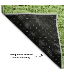 Addison Mayfield Green AMF658 - 8ft. Round Rug