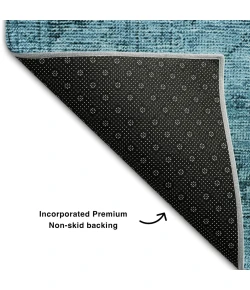 Addison Mayfield Blue AMF658 2ft. 3in. x 7ft. 6in. Rect. Rug