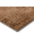 Addison Mayfield Orange AMF658 - 8ft. Round Rug