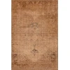 Addison Mayfield Orange AMF658 - 8ft. Round Rug