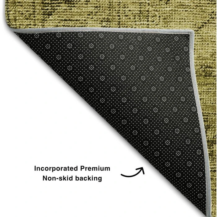 Addison Mayfield Gold AMF658 - 8ft. Round Rug