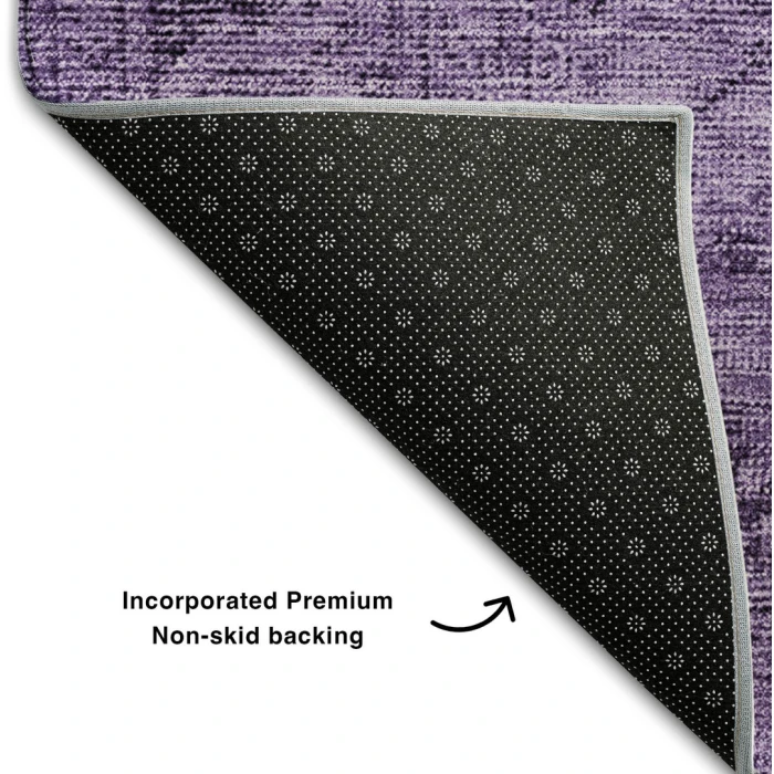 Addison Mayfield Purple AMF658 - 8ft. Round Rug