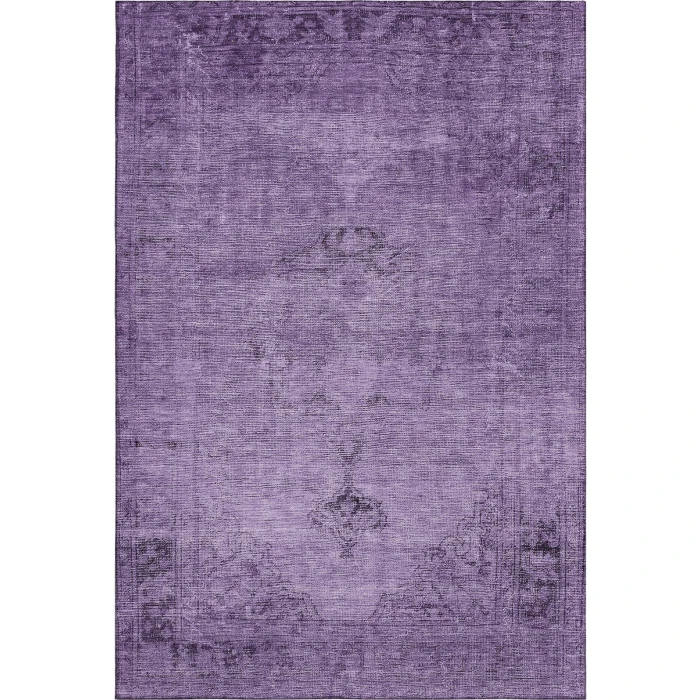 Addison Mayfield Purple AMF658 - 8ft. Round Rug