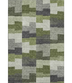 Addison Mayfield Green AMF659 8ft. x 10ft. Rect. Rug