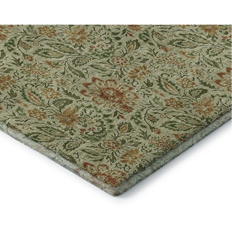 Addison Mayfield Green AMF660 - 8ft. Round Rug