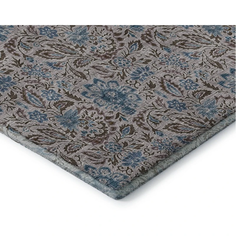 Addison Mayfield Brown AMF660 - 8ft. Round Rug